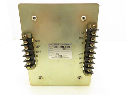 Fanuc A80L-0012-0012 Input Transformer HV230 1000VA LV110 28V