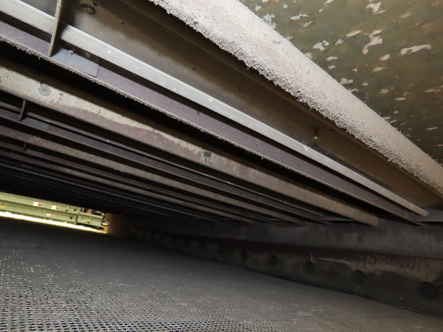 Heat Shrink Tunnel 208V 1Ph 10' Long 32" Wide 7" High Fiberglass Conveyor Belt