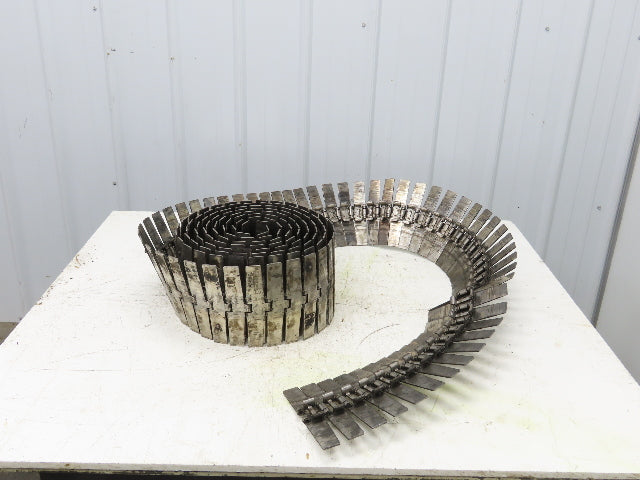 Diamond 881 Stainless Steel TableTop Conveyor Chain Side-Flexing 7.5"x 23' 6"