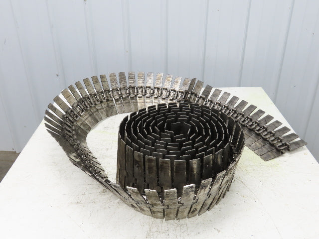 Diamond 881 Stainless Steel TableTop Conveyor Chain Side-Flexing 7.5"x 23' 6"