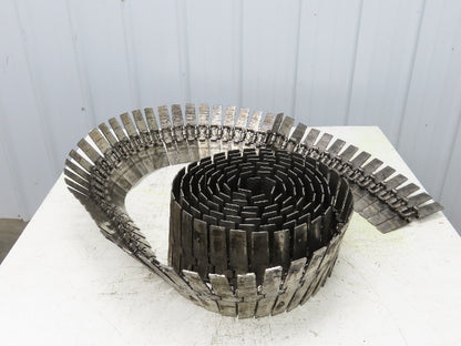 Diamond 881 Stainless Steel TableTop Conveyor Chain Side-Flexing 7.5"x 23' 6"