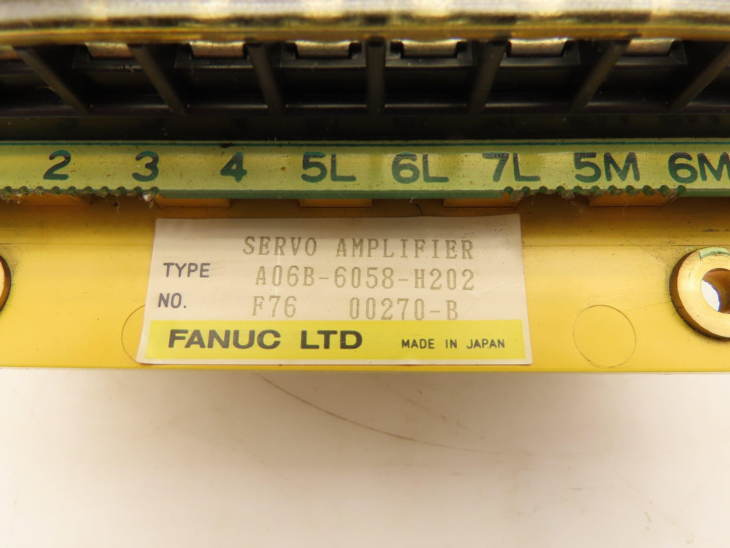 Fanuc A06B-6058-H202 AC Servo Drive Amplifier Unit