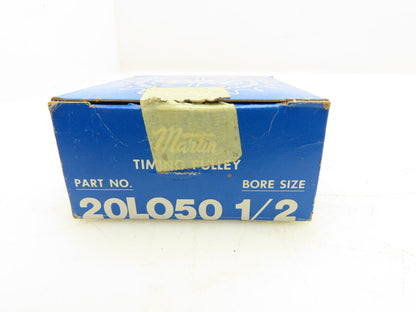 Martin 20LO50 Timing Pulley  1/2" Bore Size Lot Of 3