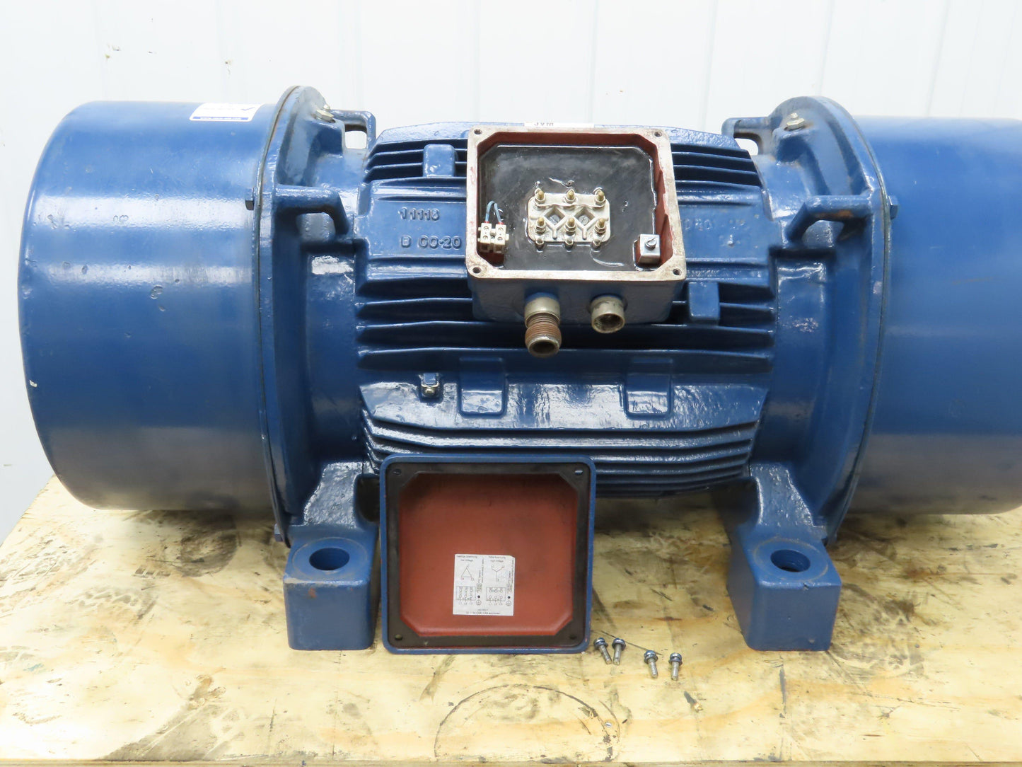 Jost JVM JVC 276-1400 Industrial Vibrator Motor 6kW 8Hp 460V 3PH 1180 RPM