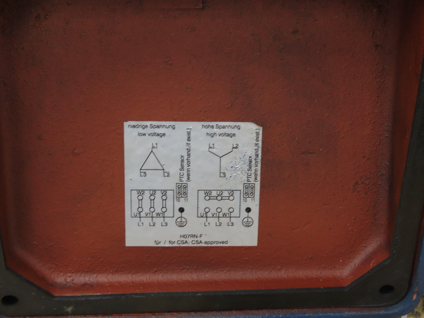 Jost JVM JVC 276-1400 Industrial Vibrator Motor 6kW 8Hp 460V 3PH 1180 RPM