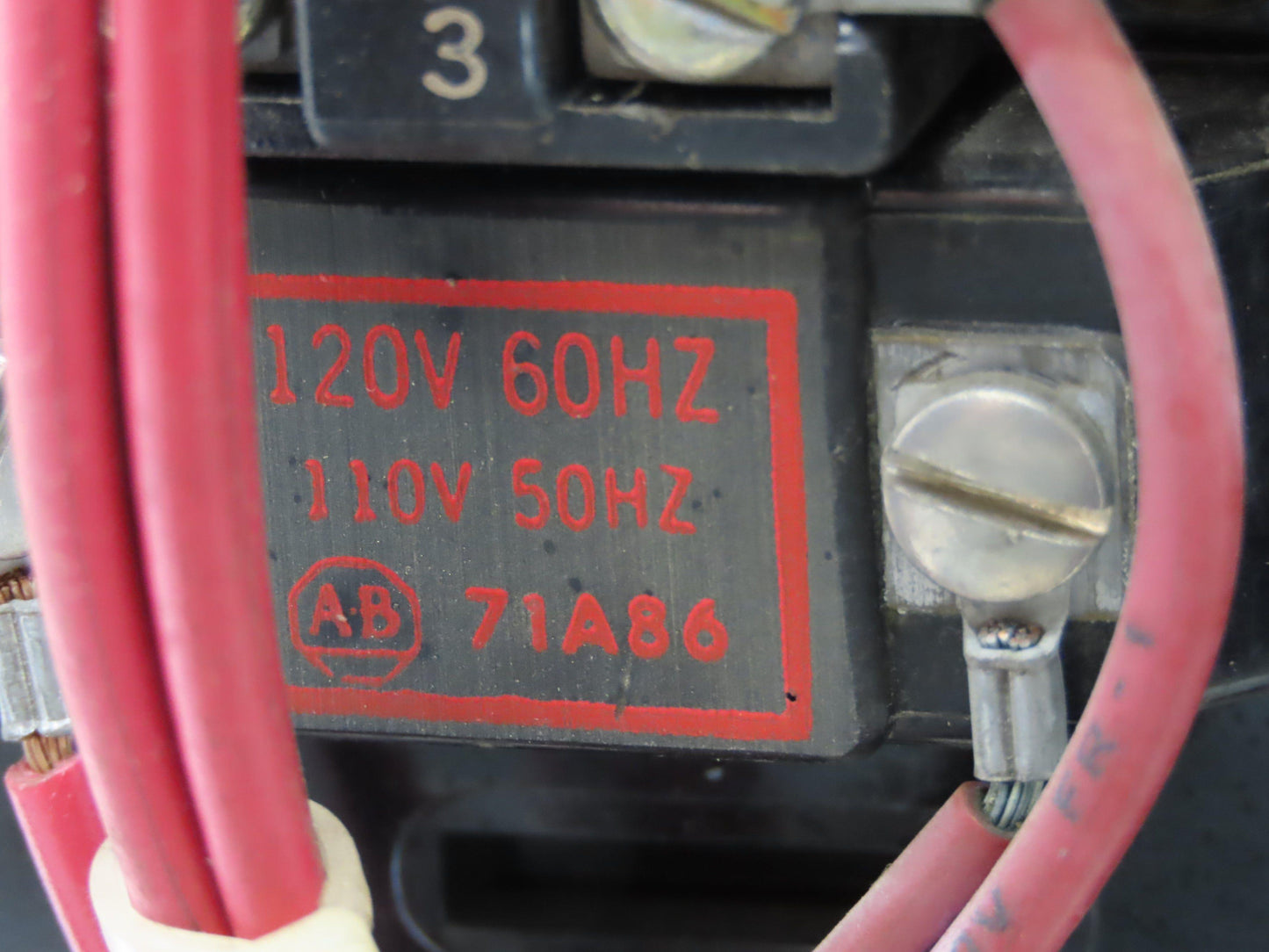 Allen Bradley MCC Bucket Motor Starter Contactor 10HP 480V 110V Coil Size 1