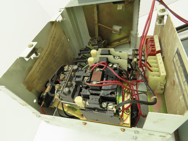 Allen Bradley MCC Bucket Motor Starter Contactor 10HP 480V 110V Coil Size 1