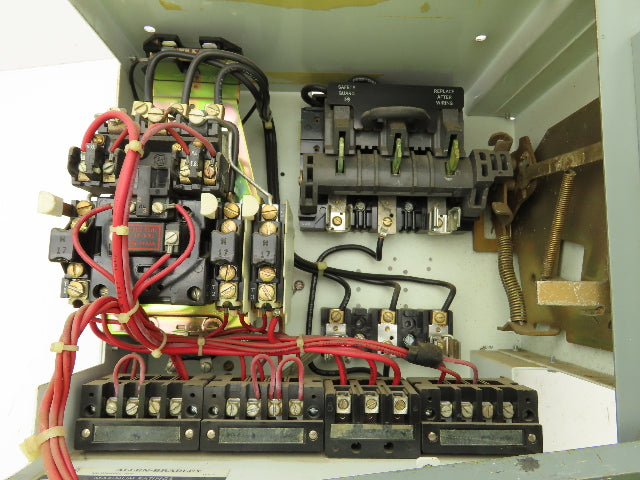 Allen Bradley MCC Bucket Motor Starter Contactor 10HP 480V 110V Coil Size 1