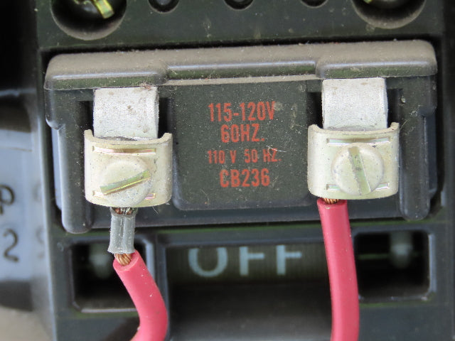 Allen Bradley MCC Bucket Motor Starter Contactor 10HP 480V 110V Coil Size 1