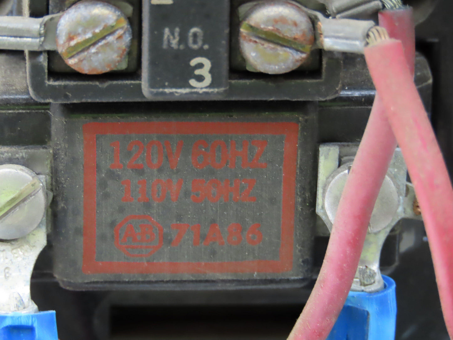 Allen Bradley MCC Bucket Motor Starter Contactor 10HP 480V 110V Coil Size 1