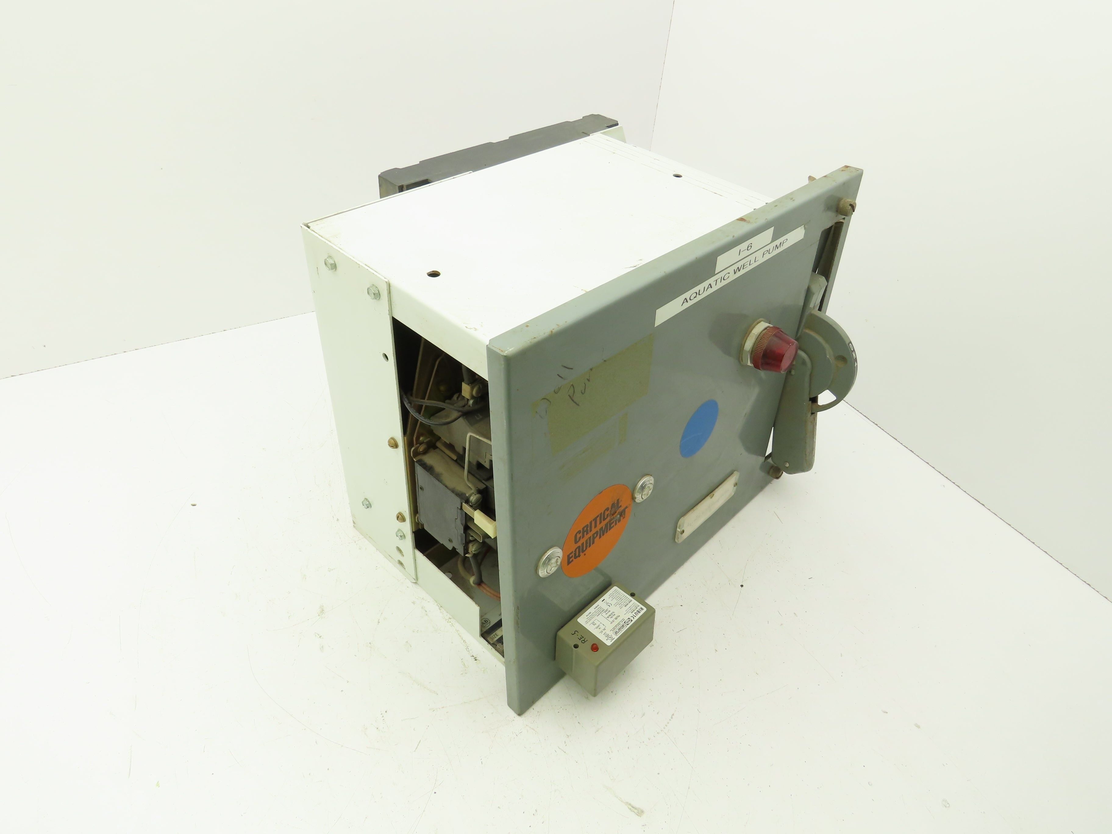 Allen Bradley MCC Bucket Motor Starter Contactor 10HP 480V 110V Coil S ...