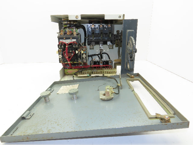 Allen Bradley MCC Bucket Motor Starter Contactor 10HP 480V 110V Coil Size 1