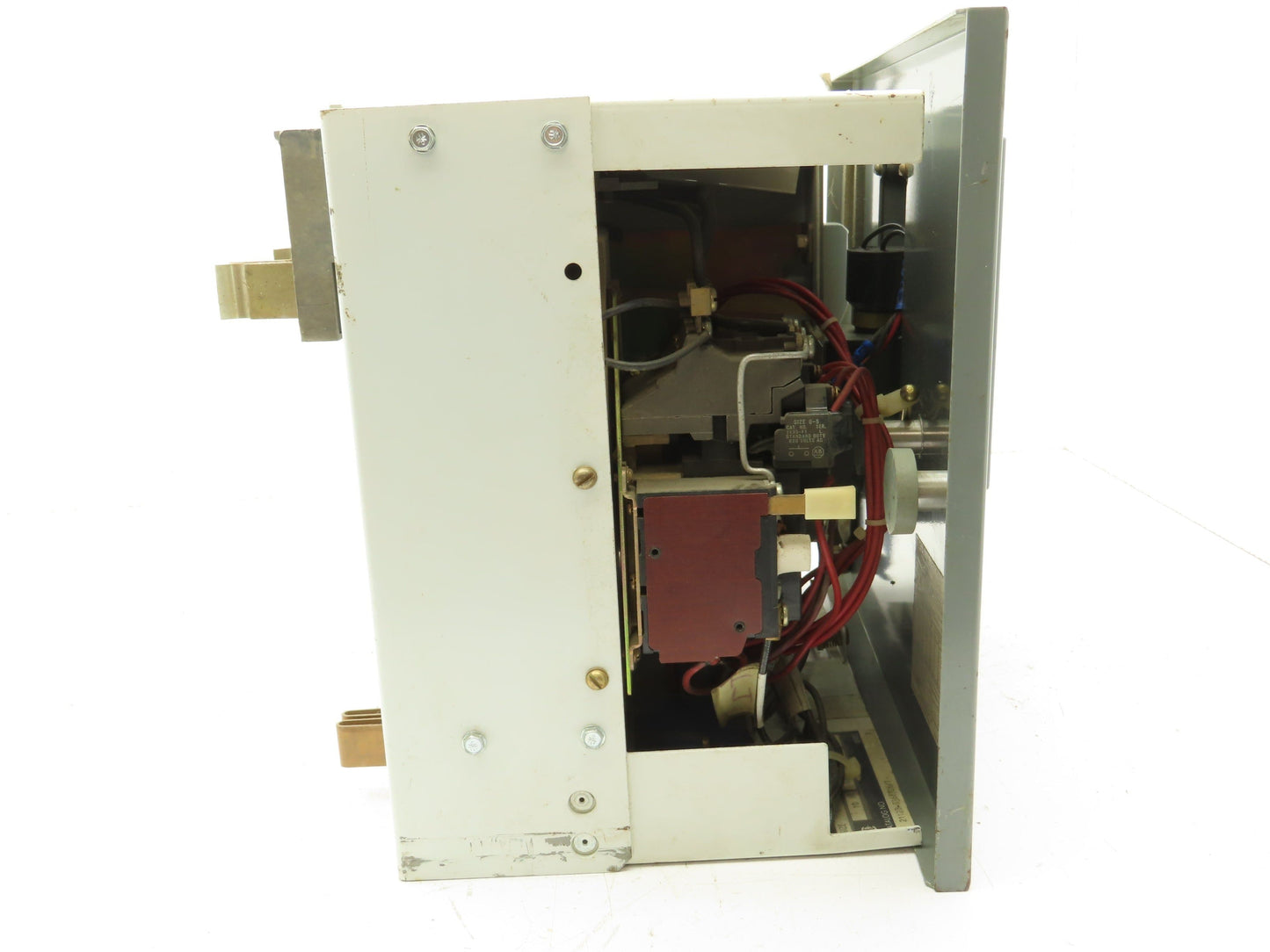 Allen Bradley MCC Bucket Motor Starter Contactor 10HP 480V 110V Coil Size 1