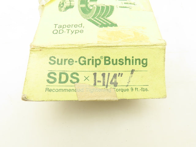Sure Grip SDS114 SDS 1 1/4 Tapered QD Bushing1-1/4" Keyed Bore Lot Of 3