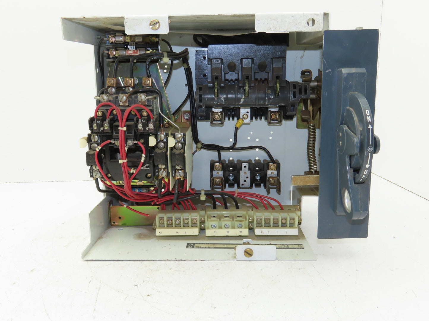 Allen Bradley MCC Bucket Motor Starter Contactor 10HP 600V 110V Coil Size 1