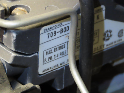 Allen Bradley MCC Bucket Motor Starter Contactor 10HP 600V 110V Coil Size 1