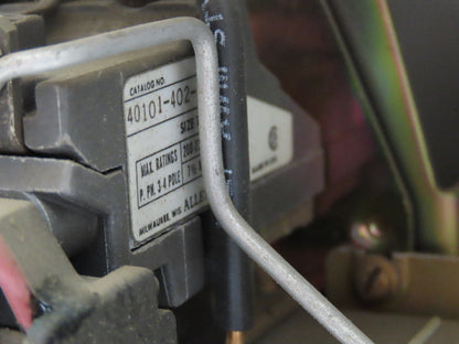 Allen Bradley MCC Bucket Motor Starter Contactor 10HP 600V 110V Coil Size 1