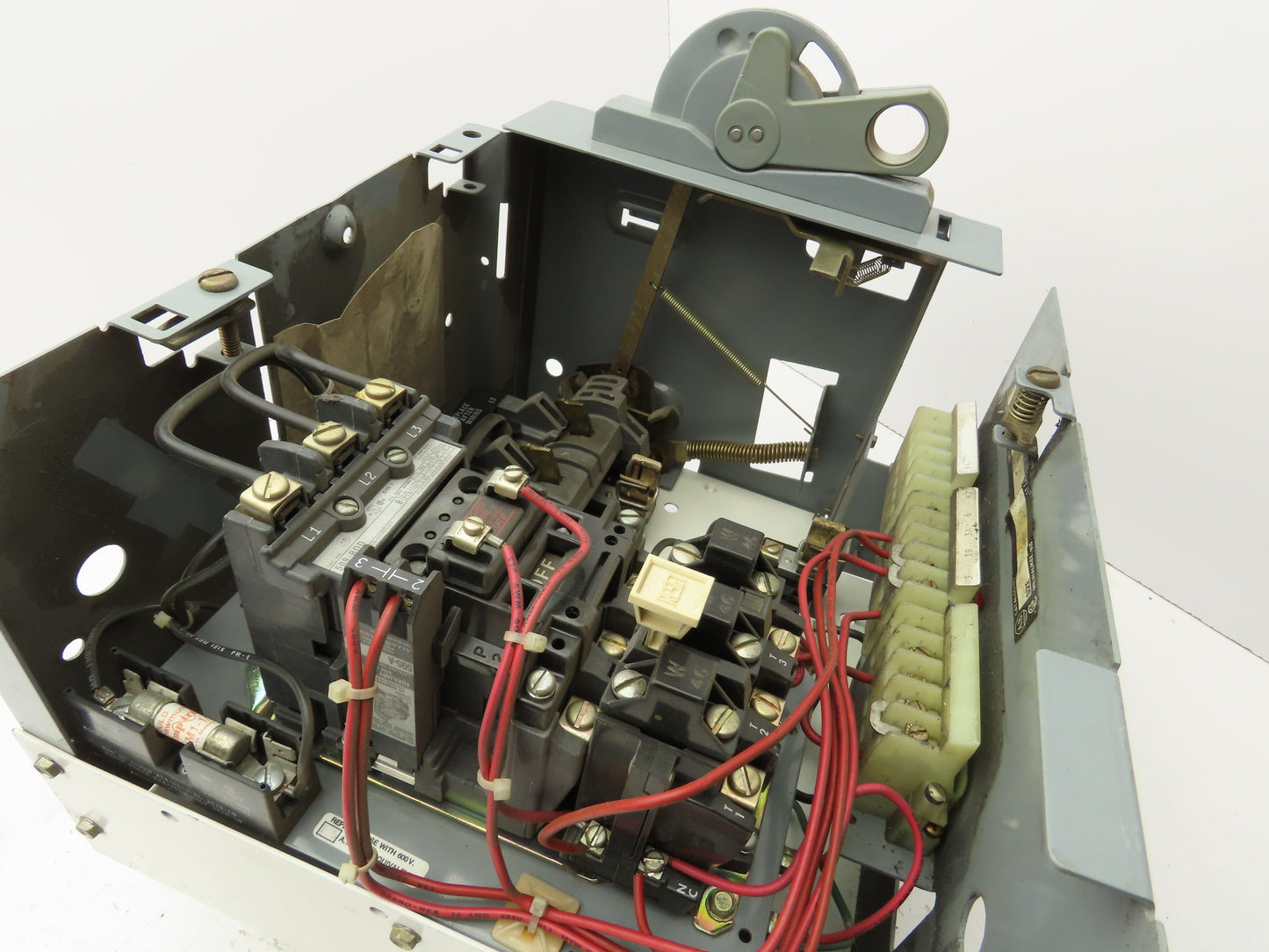 Allen Bradley MCC Bucket Motor Starter Contactor 10HP 600V 110V Coil Size 1