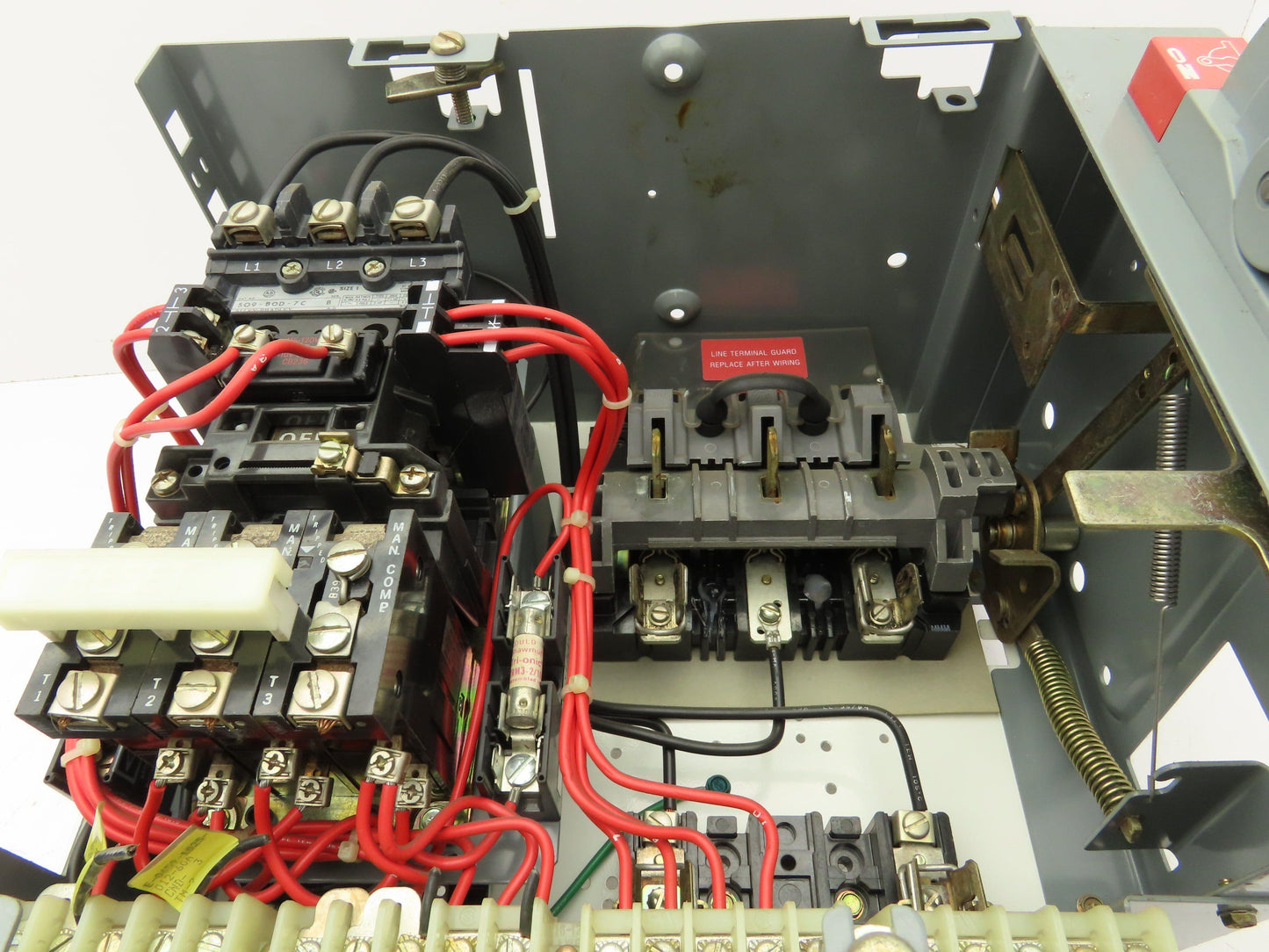 Allen Bradley MCC Bucket Motor Starter Contactor 10HP 600V 110V Coil Size 1