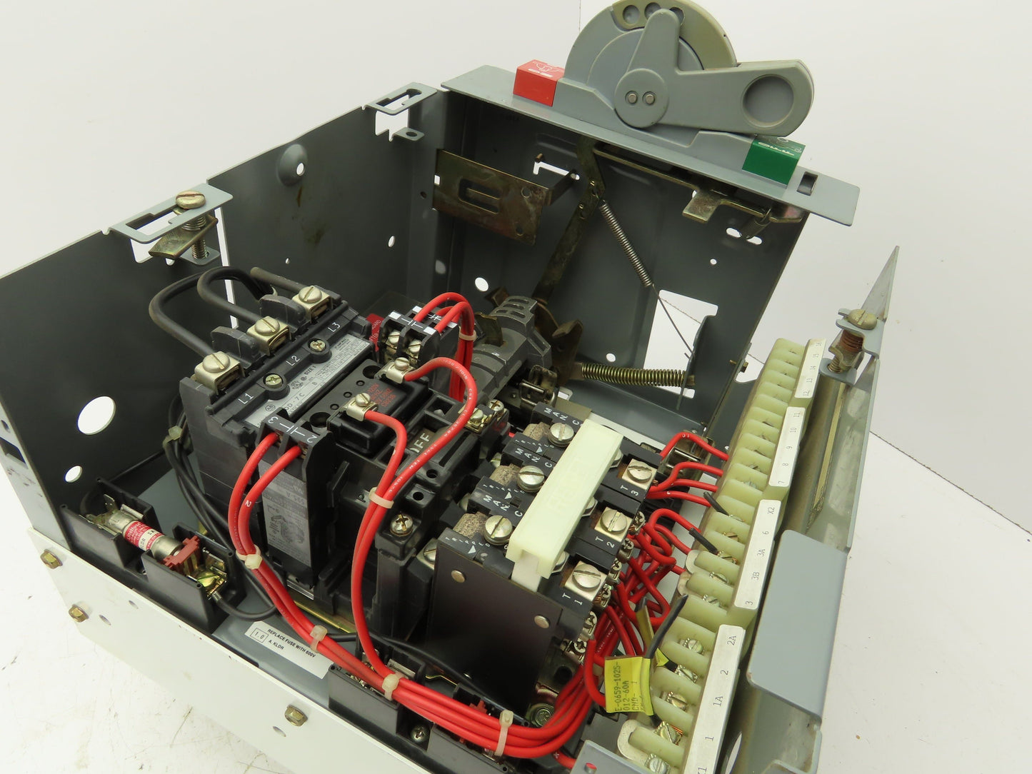 Allen Bradley MCC Bucket Motor Starter Contactor 10HP 600V 110V Coil Size 1