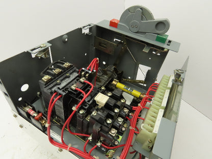 Allen Bradley MCC Bucket Motor Starter Contactor 10HP 600V 110V Coil Size 1