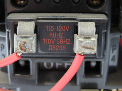 Allen Bradley MCC Bucket Motor Starter Contactor 10HP 480V 110V Coil Size 1