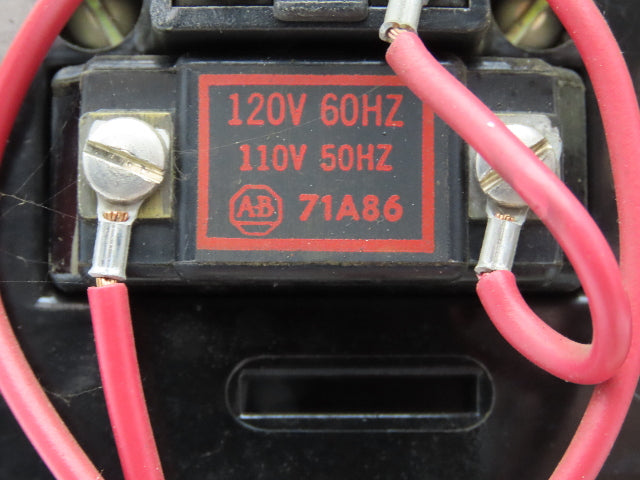 Allen Bradley MCC Bucket Motor Starter Contactor 10HP 480V 110V Coil Size 1