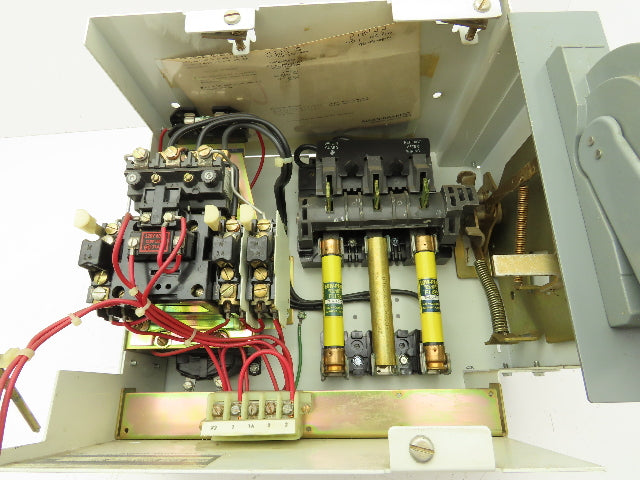 Allen Bradley MCC Bucket Motor Starter Contactor 10HP 480V 110V Coil Size 1