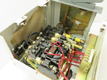 Allen Bradley MCC Bucket Motor Starter Contactor 10HP 480V 110V Coil Size 1