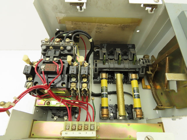 Allen Bradley MCC Bucket Motor Starter Contactor 10HP 480V 110V Coil Size 1