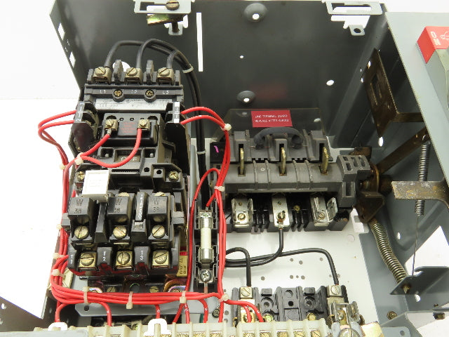 Allen Bradley MCC Bucket Motor Starter Contactor 10HP 600V 110V Coil Size 1