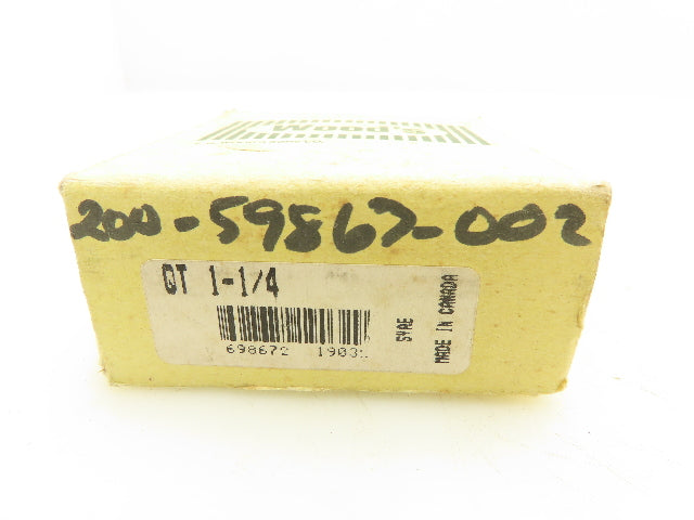 Woods 1-1/4 QD Bushing 1-1/4" Bore Lot Of 2