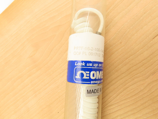 Omega 16-2-100-1/4-24-E-MTP Utility Handle RTD Probe 3 Pin Connector 100 Ohm