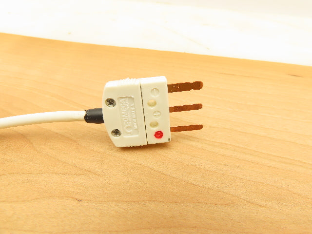 Omega 16-2-100-1/4-24-E-MTP Utility Handle RTD Probe 3 Pin Connector 100 Ohm