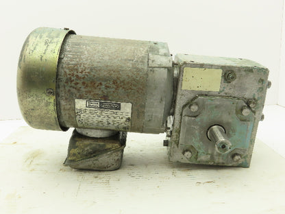 Electra Motors Dresser CK143TW 217RY Gearmotor 1Hp 460V 3PH 25:1 Reducer 69 RPM