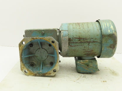 Electra Motors Dresser CK143TW 217RY Gearmotor 1Hp 460V 3PH 25:1 Reducer 69 RPM