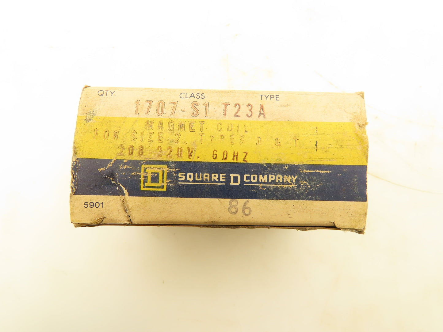 Square D 1707-S1-T23A Magnetic Coil 208-220V For Type 2 Lot of 2