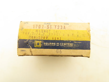 Square D 1707-S1-T23A Magnetic Coil 208-220V For Type 2 Lot of 2