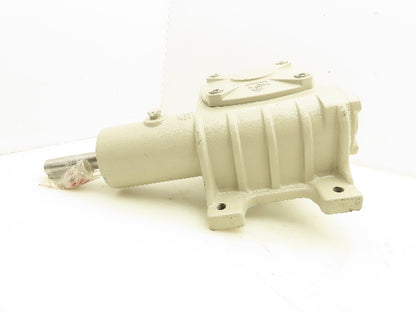Right Angle Gearbox Drive 15:1 Reducer Vertical Output 30mm Shaft