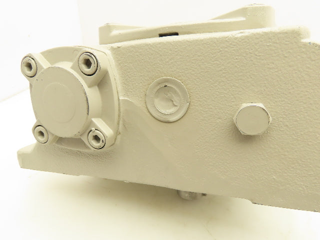 Right Angle Gearbox Drive 15:1 Reducer Vertical Output 30mm Shaft