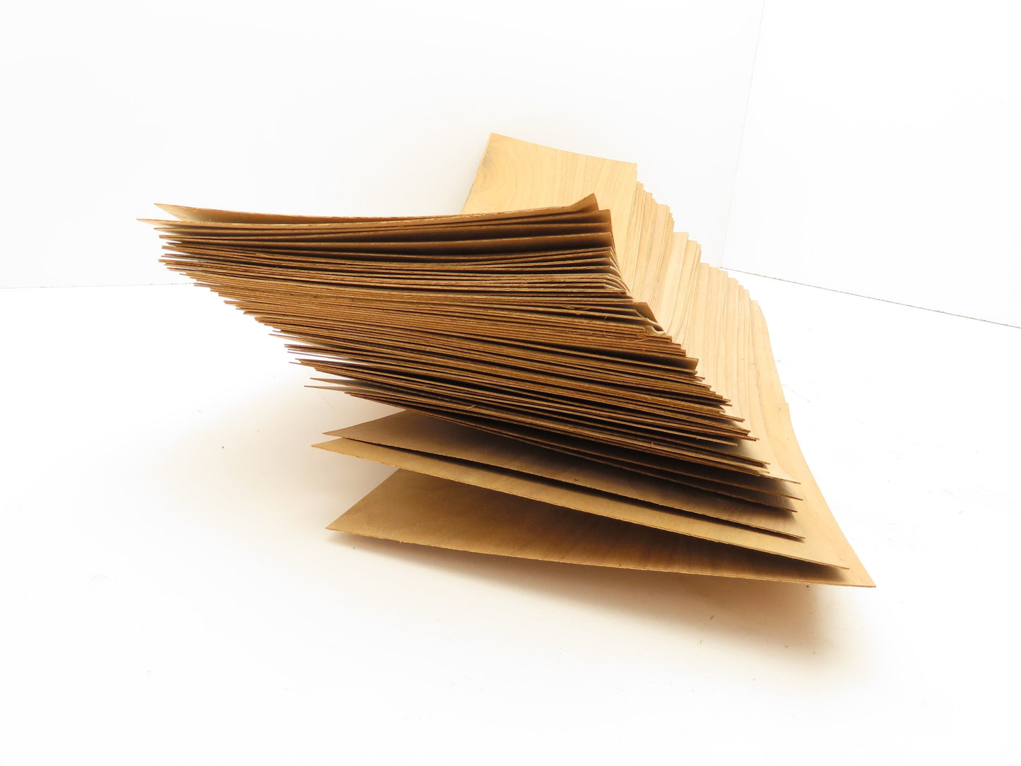 Edgemate Walnut Wood Veneer Sheet Edge Band Unglued All Wood 9x31" Lot of 60