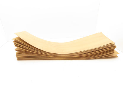 Edgemate Walnut Wood Veneer Sheet Edge Band Unglued All Wood 9x31" Lot of 60
