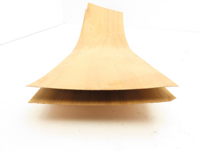 Edgemate Walnut Wood Veneer Sheet Edge Band Unglued All Wood 9x31" Lot of 60