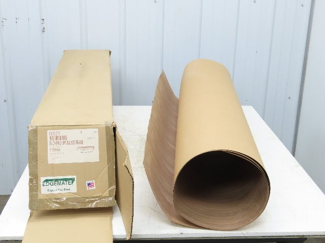 Edgemate 8102072 Walnut Wood Veneer Edge Band Unglued 10m 4x8' 48x96" Sheet