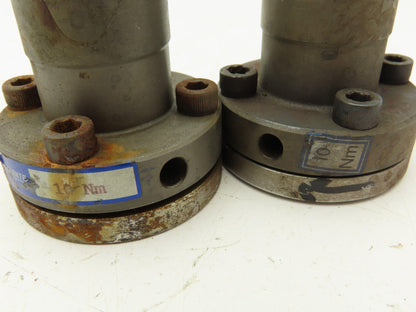 Atlanta 6544119 10 Nm 19mm Motor Shaft Coupling 3/4"x 1"18T Splined  Lot of 2
