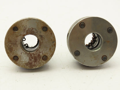 Atlanta 6544119 10 Nm 19mm Motor Shaft Coupling 3/4"x 1"18T Splined  Lot of 2