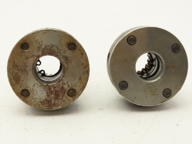 Atlanta 6544119 10 Nm 19mm Motor Shaft Coupling 3/4"x 1"18T Splined  Lot of 2