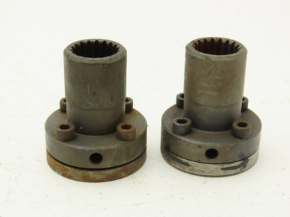 Atlanta 6544119 10 Nm 19mm Motor Shaft Coupling 3/4"x 1"18T Splined  Lot of 2