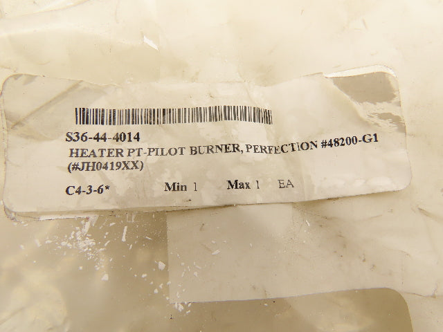 Perfection JH0419XX 482000-G1 Pilot Burner Single Point Style Lot Of 2