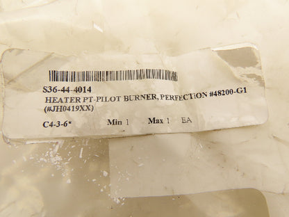 Perfection JH0419XX 482000-G1 Pilot Burner Single Point Style Lot Of 2